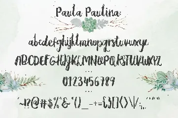 Paula Paulina font