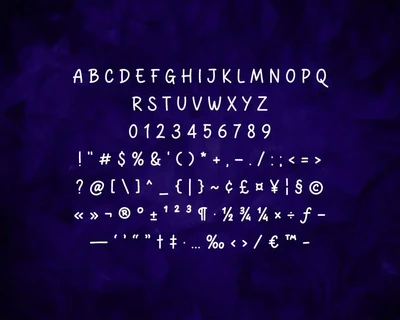 King Heksa - Sans Serif Handwritten Font