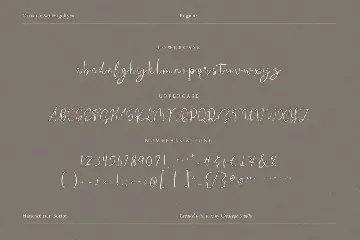 Eugellyca Handwritten Script font