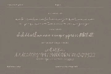 Eugellyca Handwritten Script font