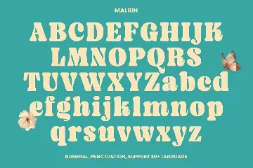 Malrin font