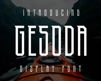 Gesoda Font