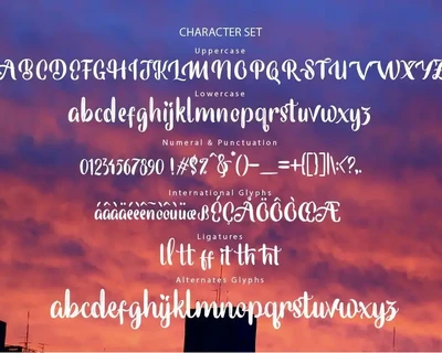 Suthejo - Modern Typeface font