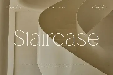 Glacier - Elegant luxury serif font