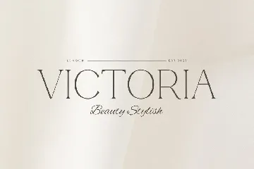 Glacier - Elegant luxury serif font