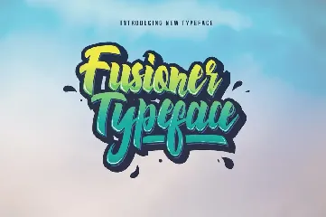 Fusioner Typeface font