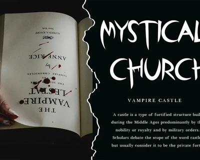 Vampire Mansion font