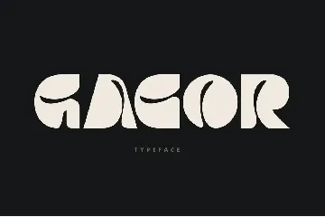 Gacor - Display Font