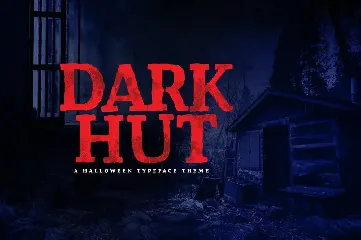 Dark Hut font
