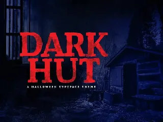 Dark Hut font