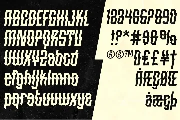 Iron Thunder font