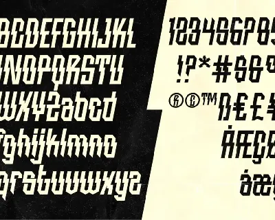 Iron Thunder font