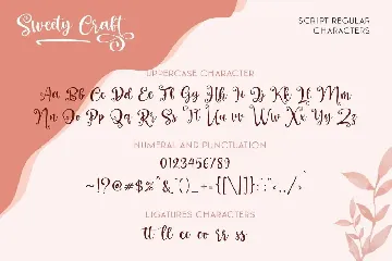 Sweety Craft Business Crafting Font