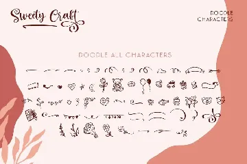 Sweety Craft Business Crafting Font