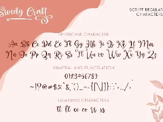 Sweety Craft Business Crafting Font