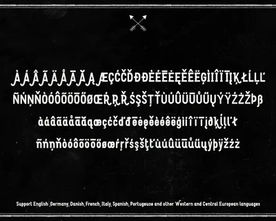 Arson Typeface
