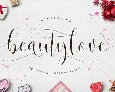 Beautylove Script font