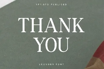 Modern Serif Font