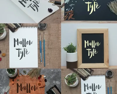 Mallow Typeface & EXTRA Mockup