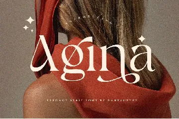 Agina Elegant Classic Serif Font