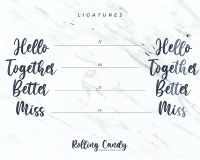 Rolling Candy-Beautiful Handwritten Font
