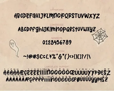 Horror Typeface font