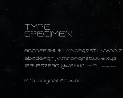 Dropled font