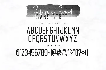 Silence Script font