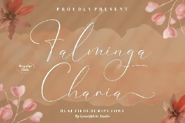 Falminga Charia Script Font