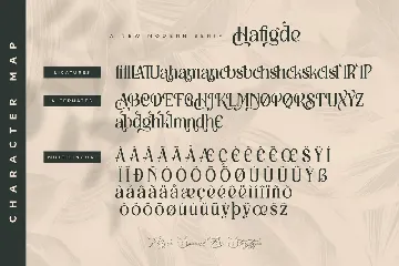 Hafigde A New Modern Serif Font