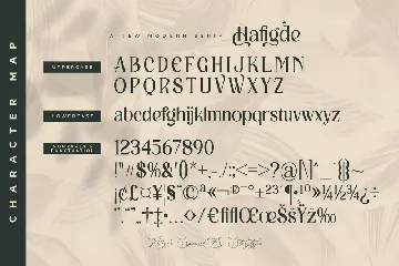 Hafigde A New Modern Serif Font