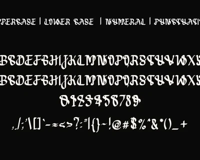 RUBADA KAFFA - Handwritten Font