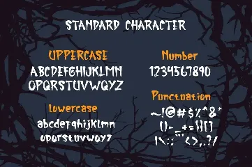 Renold Typeface - A Spooky Cute Handwritten Font