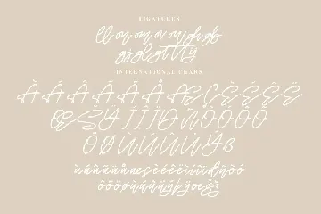 Fatiha Monoline Script Font