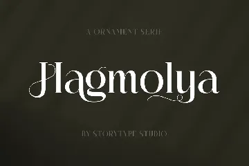 Hagmolya A Ornament Serif Font