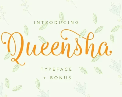Queensha Typeface font