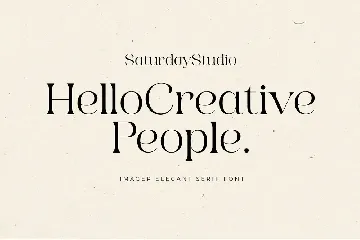 Imager Elegant Unique Serif Font