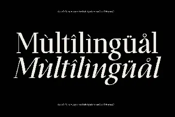 Memogram Modern Serif Font