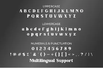 Avecrig Display font