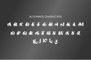 Avecrig Display font