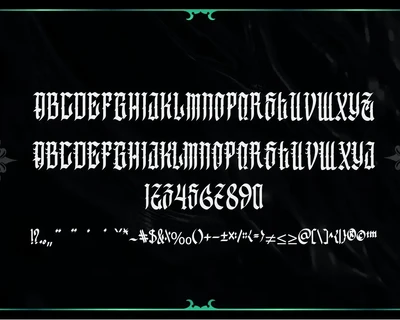 Greenbull font