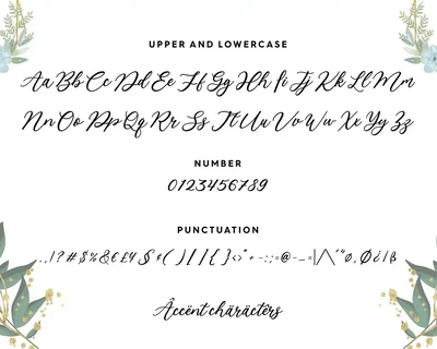 Kailey Latief Calligraphy Font