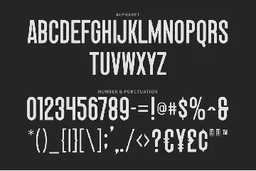 Black Phantom - Vintage Display font