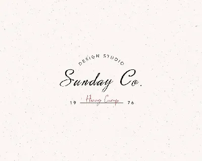 Handwritten fancy font