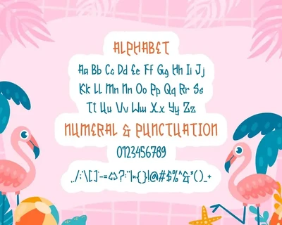 Mesamei - Cartoon Font