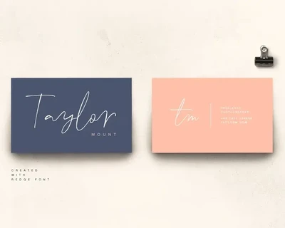 Redge font