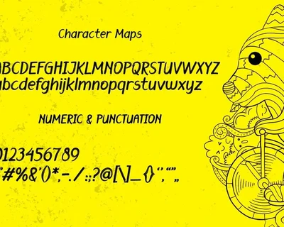 Dryer Brush â€“ Bicycle Display Font