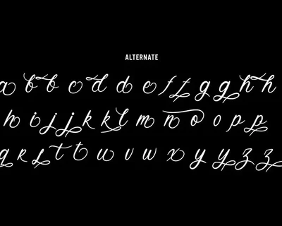 Behind Story - Script Font