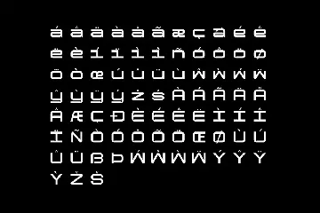 Enfonix - Stretch Font