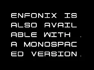 Enfonix - Stretch Font